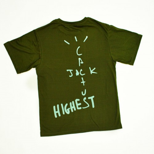 Cactus Jack Highest Tee Green [HOP Batch]